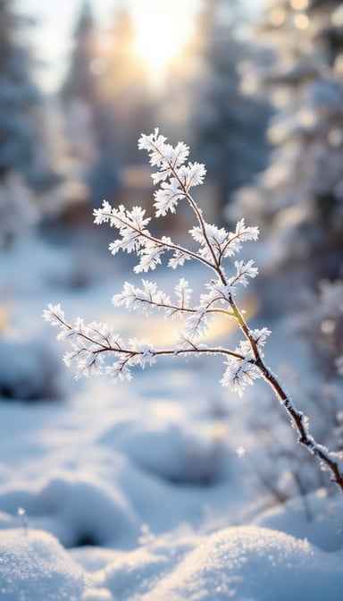 Crystalline Winter Branch Crystalline Winter Branch