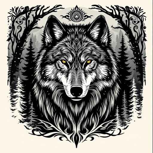 Majestic Wolf Spirit Majestic Wolf Spirit