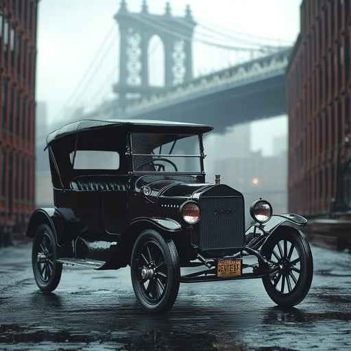 Vintage Car Parked