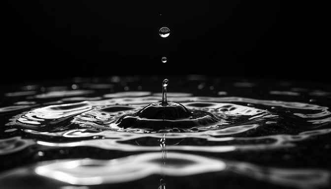 Droplet Creates Circles Droplet Creates Circles