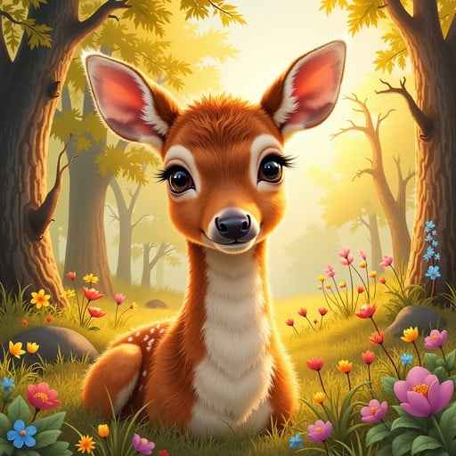 Enchanted Forest Fawn