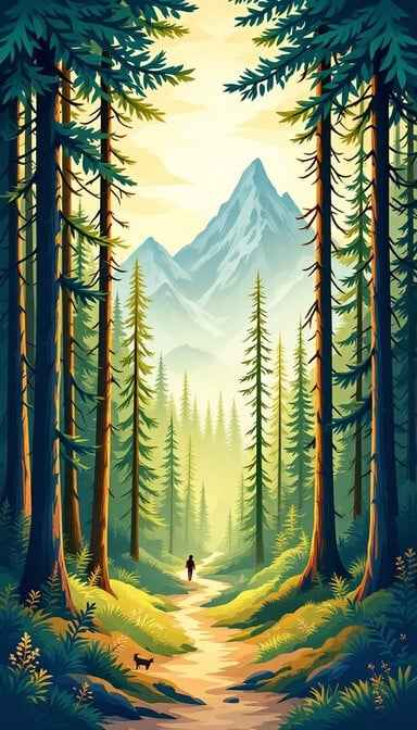 Magical Mountain Path Magical Mountain Path