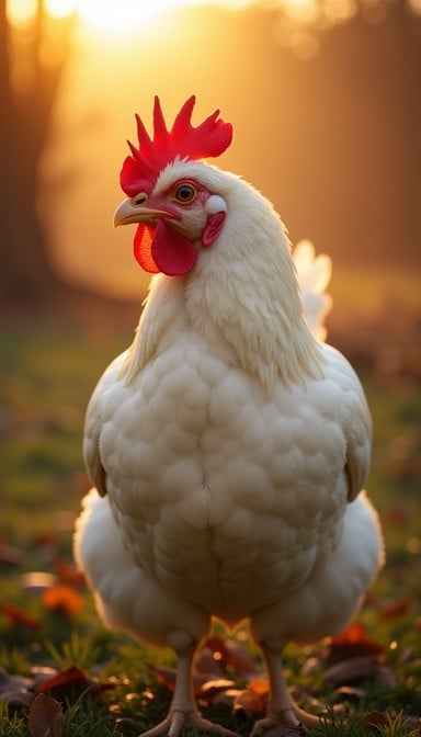 Majestic Morning Rooster