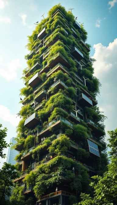 Green Tower Rising