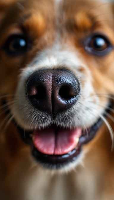 Joyful Canine Portrait