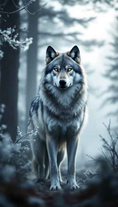 Mystical Forest Wolf