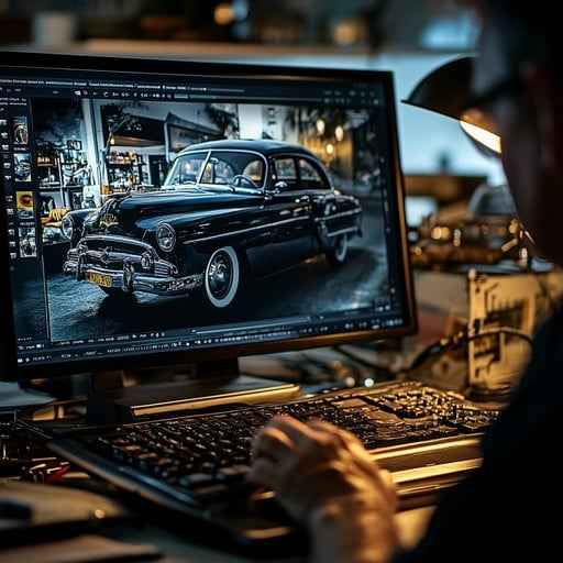 Editing Car Photo