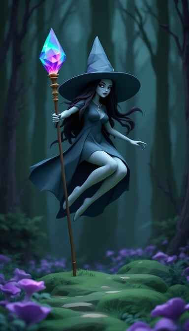 Mystical Forest Witch Mystical Forest Witch