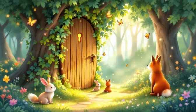 Enchanted Forest Door Enchanted Forest Door
