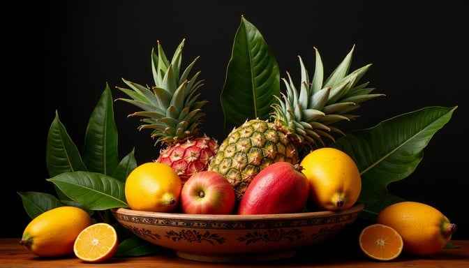 Tropical Fruit Arrangement Tropical Fruit Arrangement