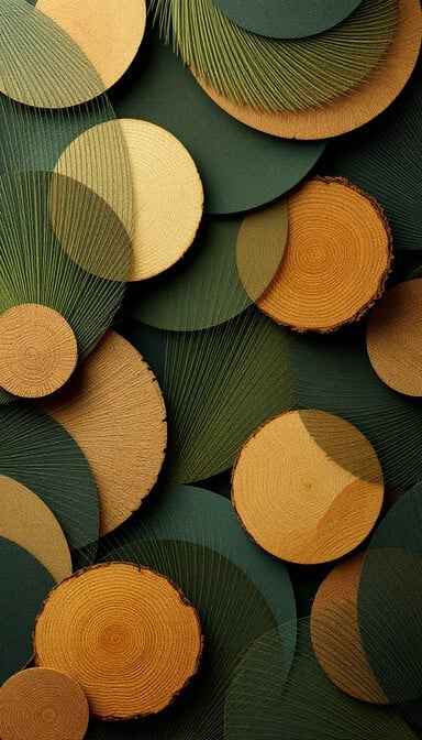 Circular Nature Pattern Circular Nature Pattern