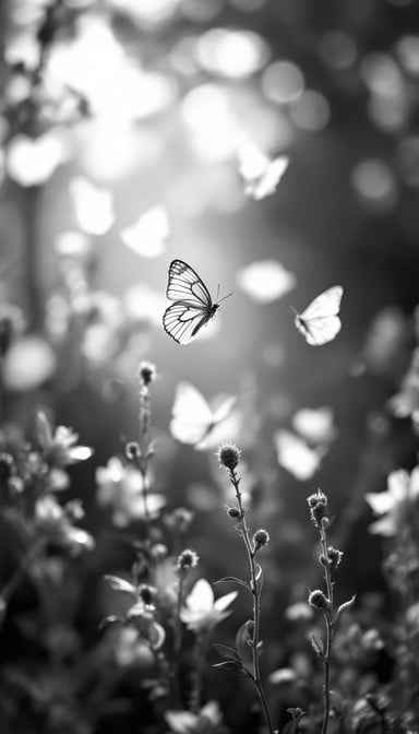 Butterflies In Light Butterflies In Light
