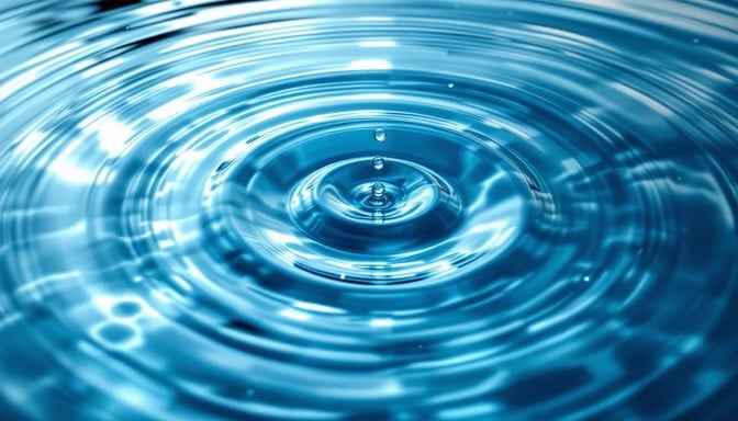 Ripples In Blue