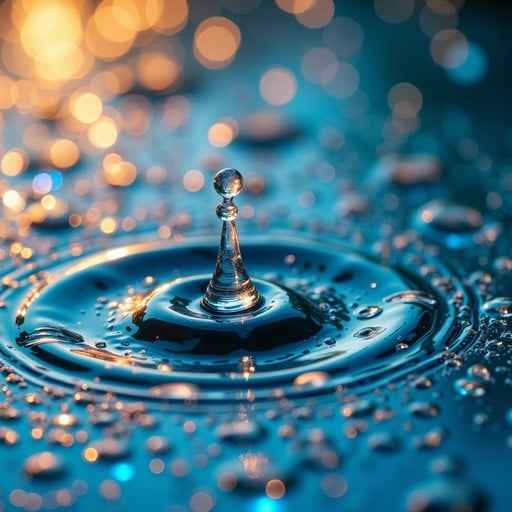 Droplet's Perfect Moment