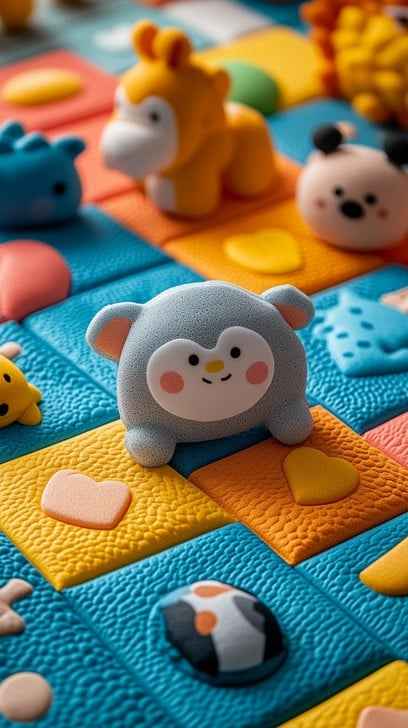 Colorful animal toys Colorful animal toys