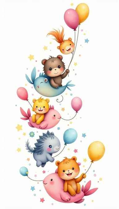 Floating Bubble Friends Floating Bubble Friends