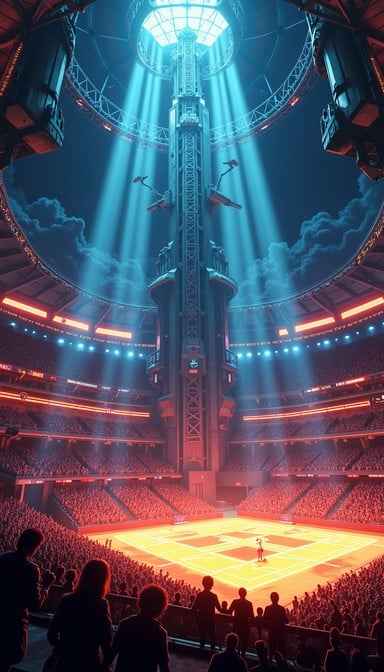 Futuristic Combat Coliseum