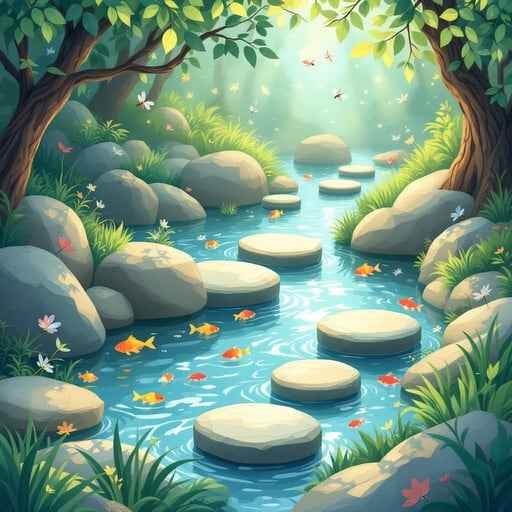 Magical Forest Stream Magical Forest Stream