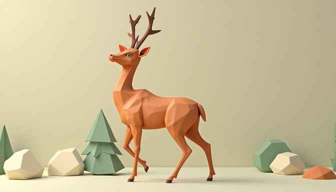 Stylized Woodland Grace Stylized Woodland Grace