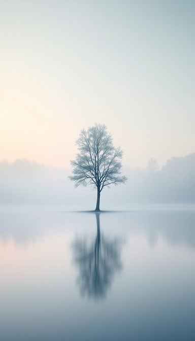 Misty Morning Symmetry Misty Morning Symmetry