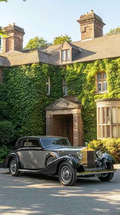 Vintage Car Parked