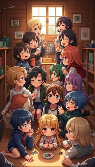 Friendship cabin celebration