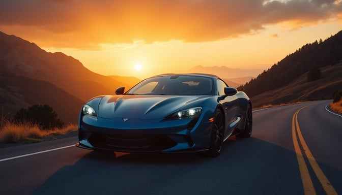 Blue Speed Sunset Blue Speed Sunset