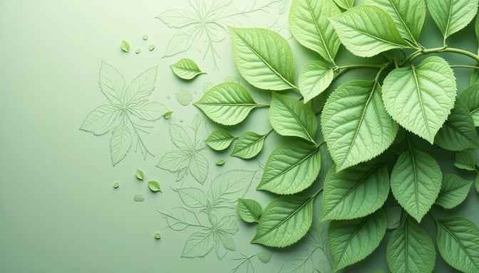 Verdant Leaf Composition Verdant Leaf Composition