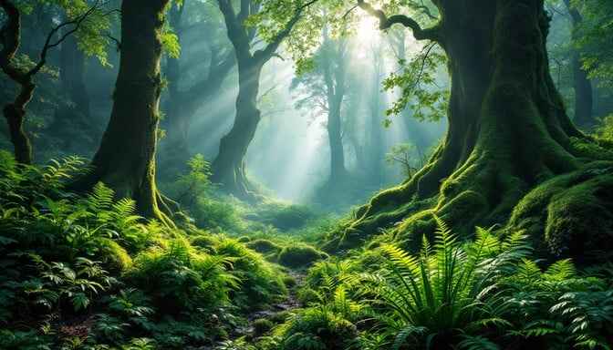 Mystical Forest Awakening
