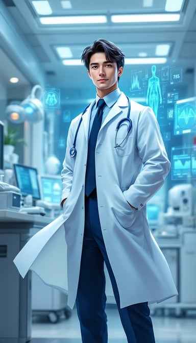 Futuristic Anime Doctor Futuristic Anime Doctor