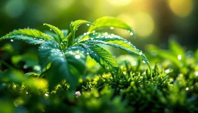Dewy Leaf Glow Dewy Leaf Glow