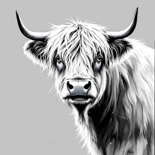 Majestic Highland Portrait Majestic Highland Portrait