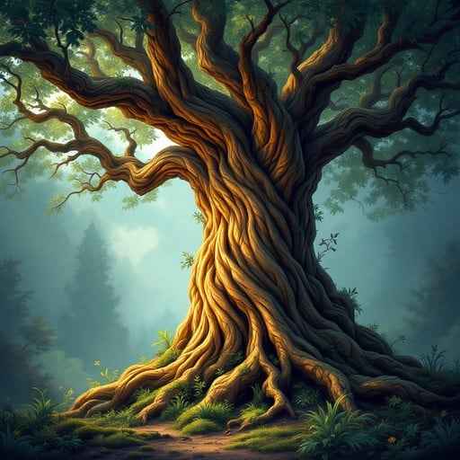Mystical Ancient Tree Mystical Ancient Tree