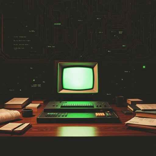 Retro Computer Station Retro Computer Station