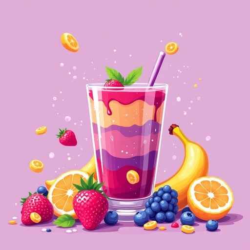 Fruity Smoothie Paradise Fruity Smoothie Paradise