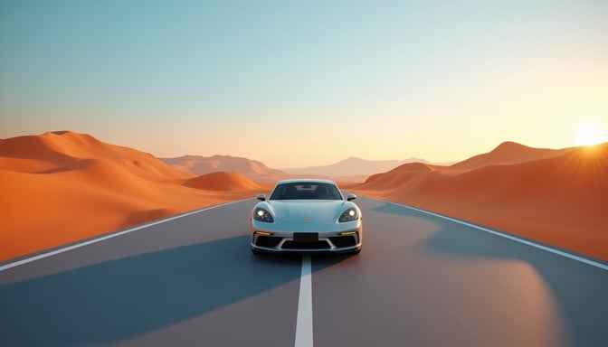 Desert Road Journey