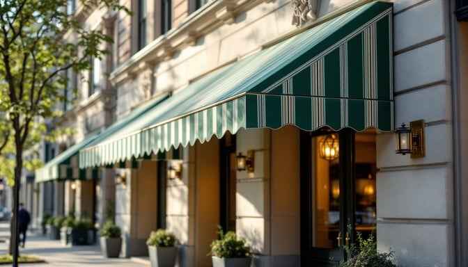 Classic Green Awning