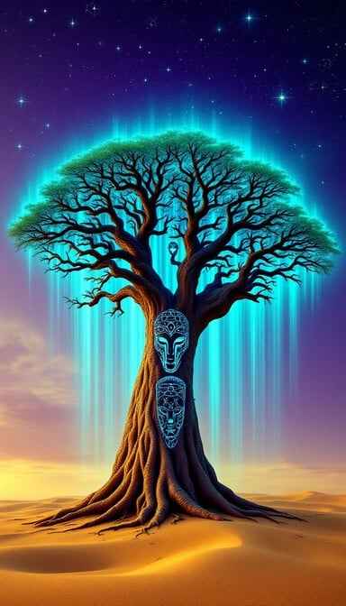Mystical Tree Glows