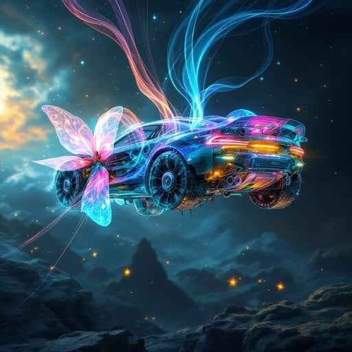 Butterfly Car Ascension