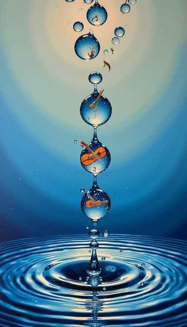 Blue Liquid Symphony