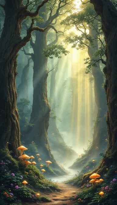 Mystical Forest Path