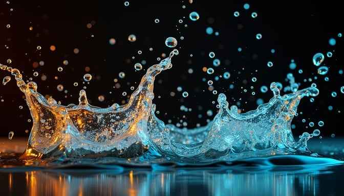 Dynamic water ballet Dynamic water ballet