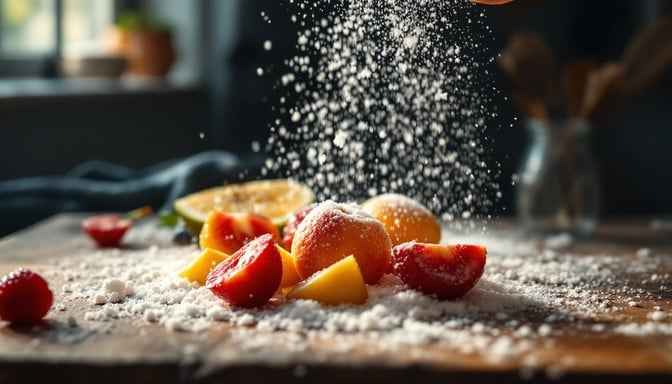 Sugar Dusted Fruit