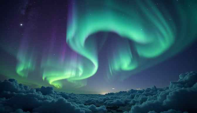 Dancing Northern Lights