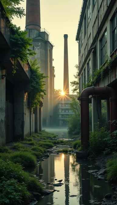Nature Reclaims Industry
