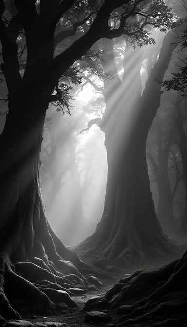 Mystical Forest Light