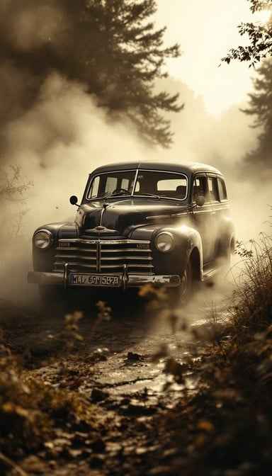 Misty Morning Drive