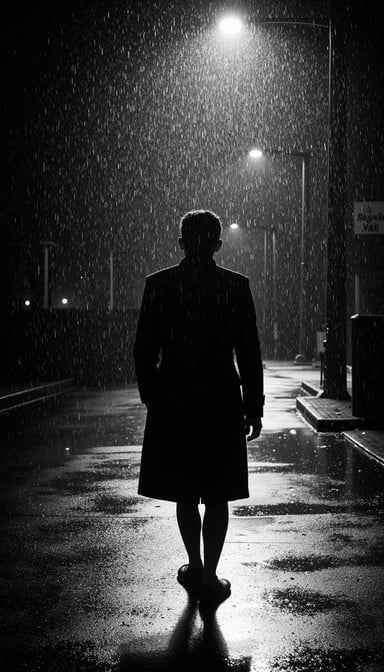 Rain-Drenched Solitude