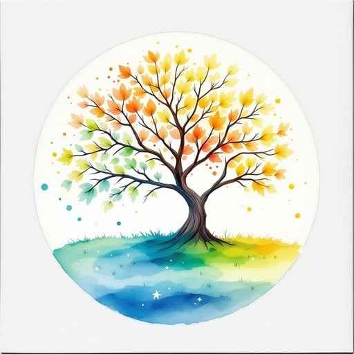 Seasons Tree Circle