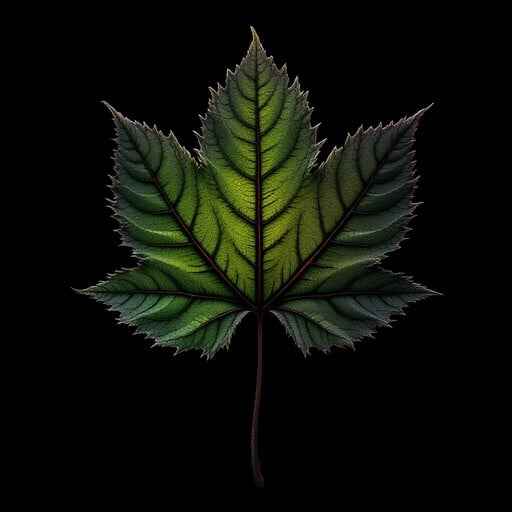 Gothic Leaf Study Gothic Leaf Study
